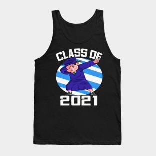 Class of 2021 Graduation Dabbing Dance Boy Tank Top